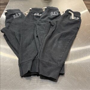 GAP Kids Charcoal Joggers- set of 4